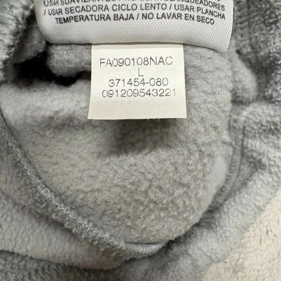 Nike ACG 2010 NBC Vancouver Olympic Fleece‎ Jacket Gray Vintage Large Full Zip